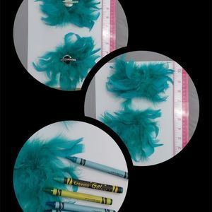 11 Piece Feather Accessorie Set